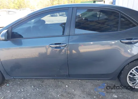 2016 Toyota Corolla Le z USA, uszkodzony, nr VIN 5YFBURHE9GP389965
